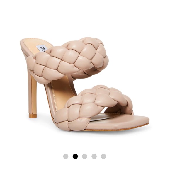Steve Madden Shoes - Worn once nearly brand new Kelley taupe bottega look alike Steve Madden heels